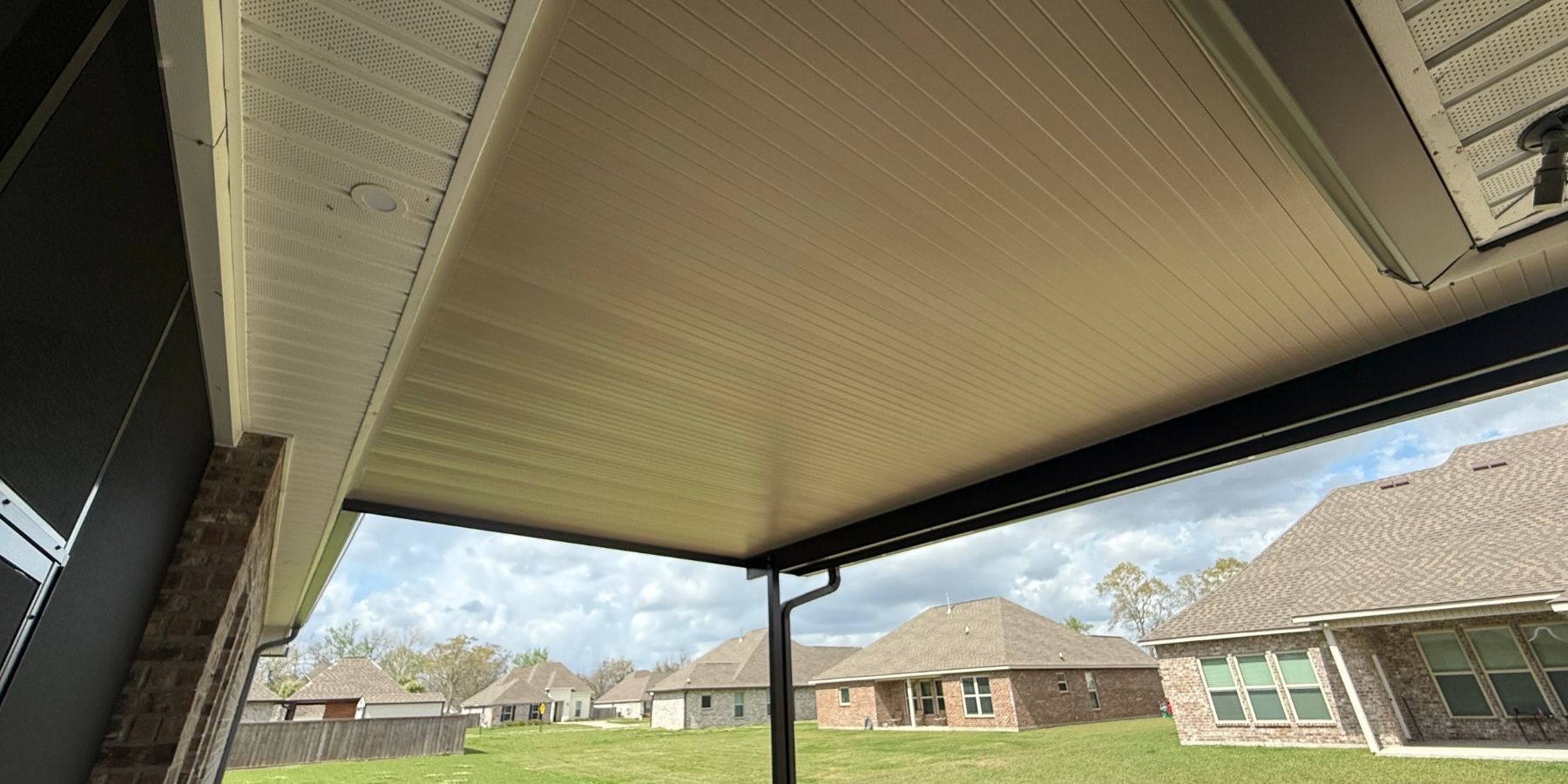 Aluminum Patio Cover Installation in Gonzales